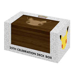 Pokemon 25th Anniversary Deck Box