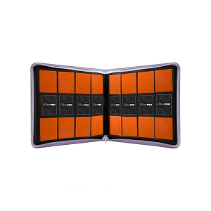 Ultra Pro Binder 12-Pocket Zippered Purple