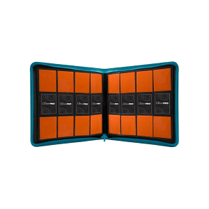 Ultra Pro Binder 12-Pocket Zippered Teal