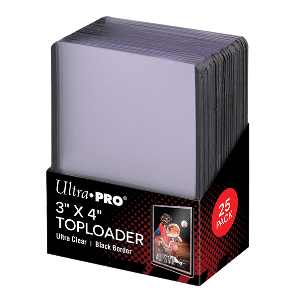 Ultra Pro – Toploader Zwarte Rand - Amsterdam Toys