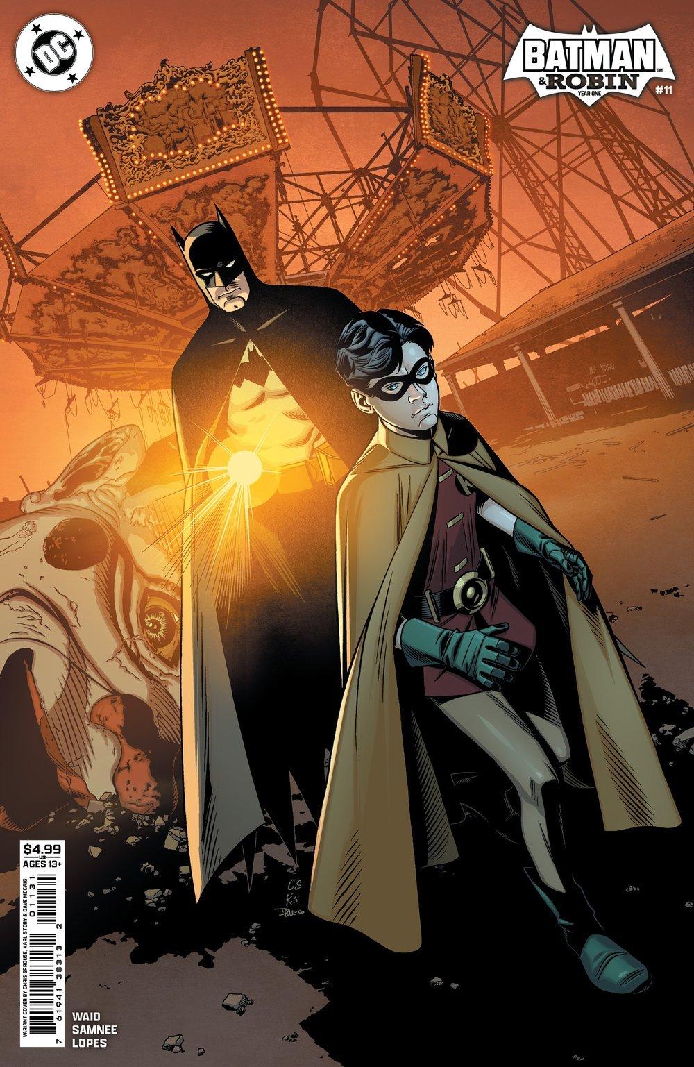 Karl Rouse Batman & Robin Year One #11 - Sprouse, Story & McCaig - Amsterdam Toys
